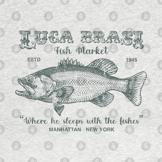 Vintage Luca Brasi Fish Market by Jazz In The Gardens